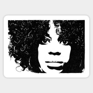 Curls Sticker